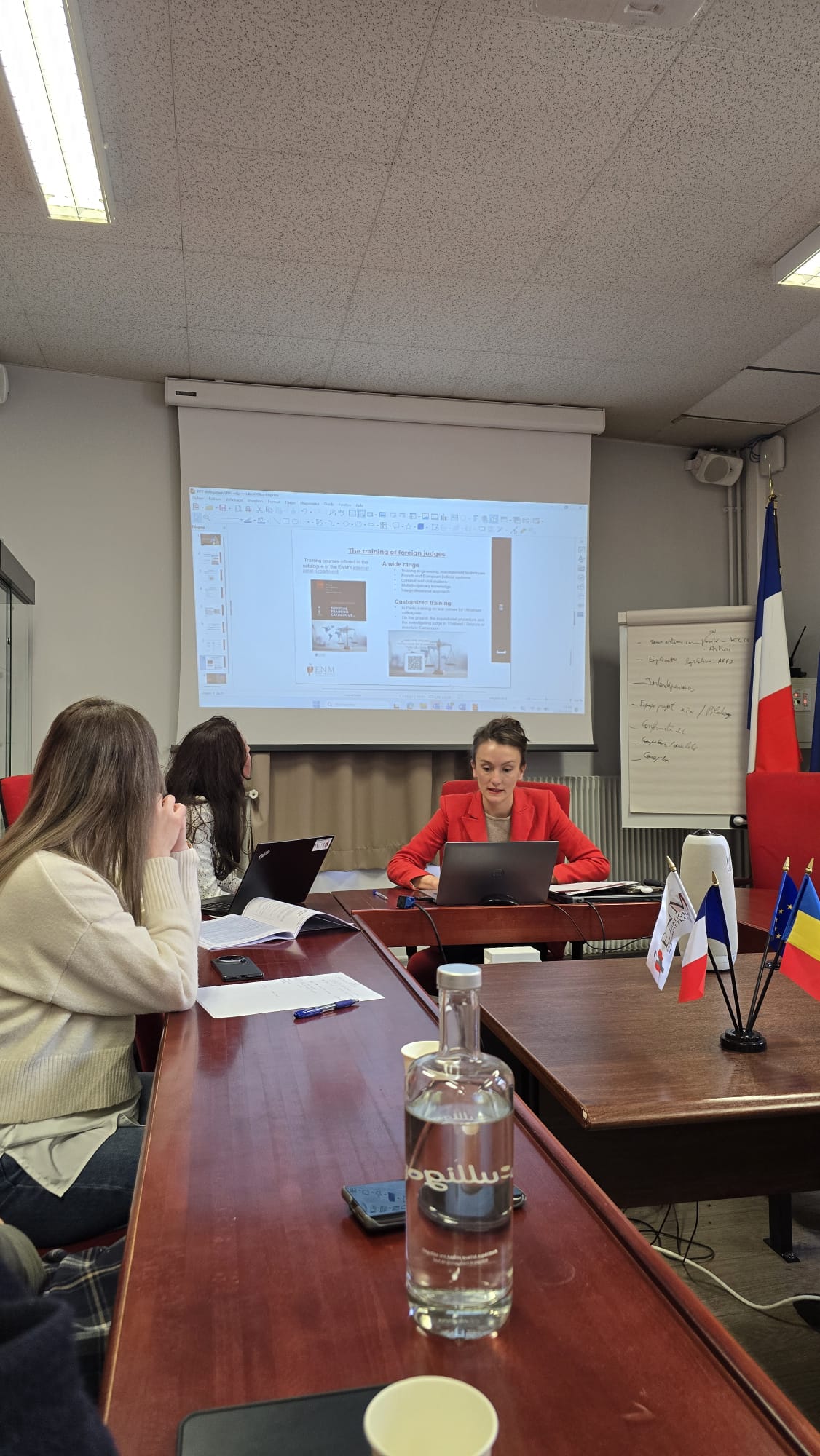 Vizita magistrați Paris